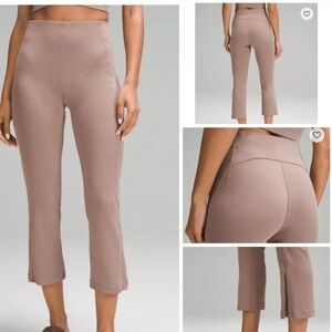 Lululemon Athletica Ribbed Brown Top